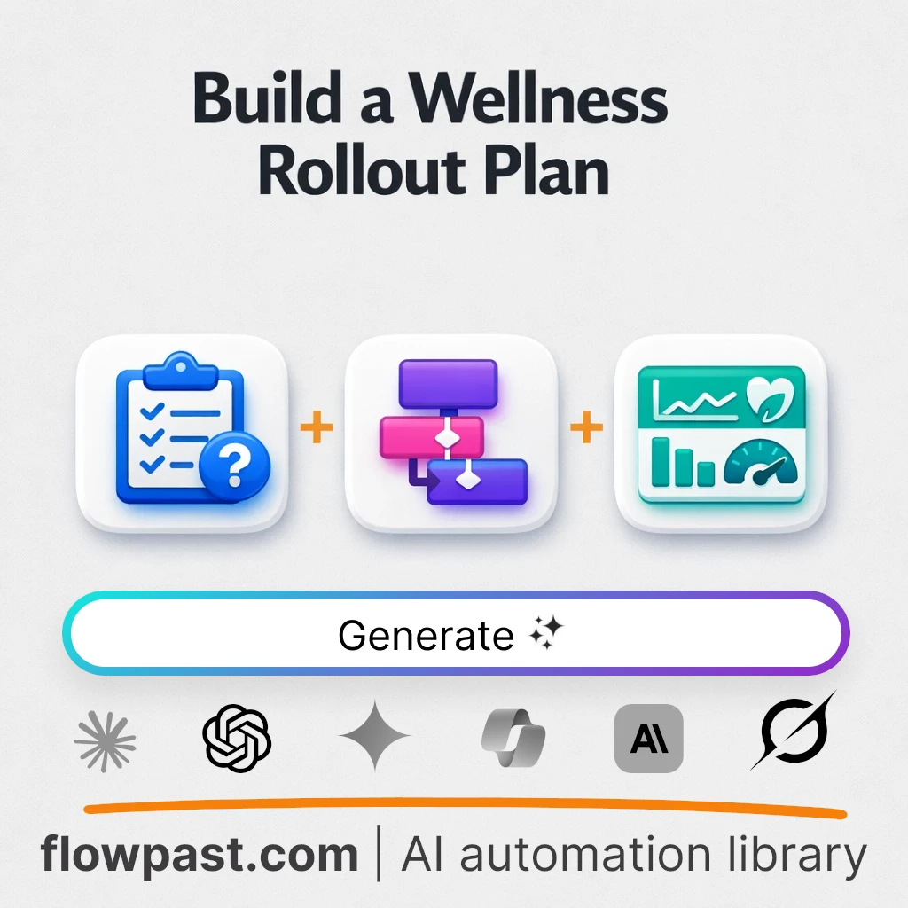 Build a Phased Workplace Wellness Plan AI Prompt - AI prompt template