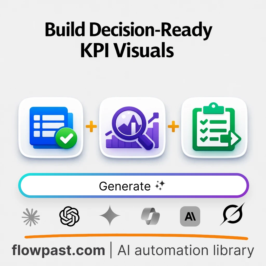 Create Decision-Ready KPI Dashboards AI Prompt - AI prompt template
