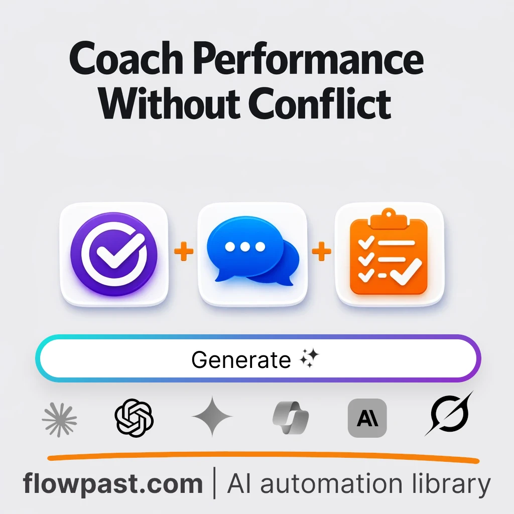Create a GROW Coaching Playbook AI Prompt - AI prompt template