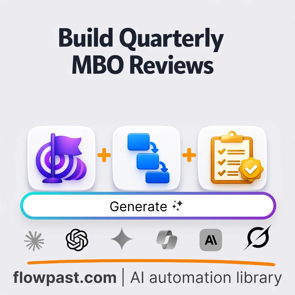 Build Quarterly MBO Evaluation Templates with this AI Prompt - AI prompt template
