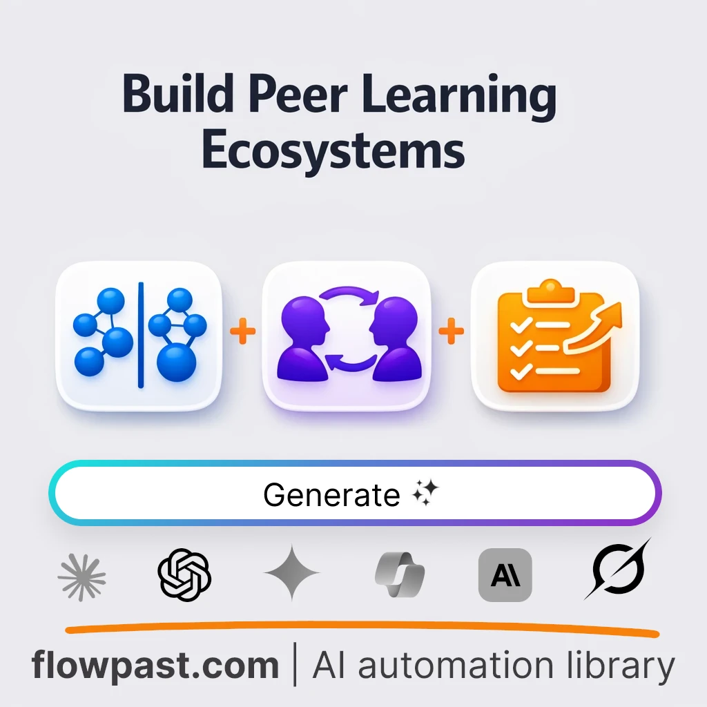 Build a Peer Learning Rollout Plan AI Prompt - AI prompt template