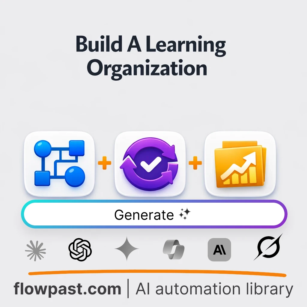 Build a Learning Organization Roadmap AI Prompt - AI prompt template