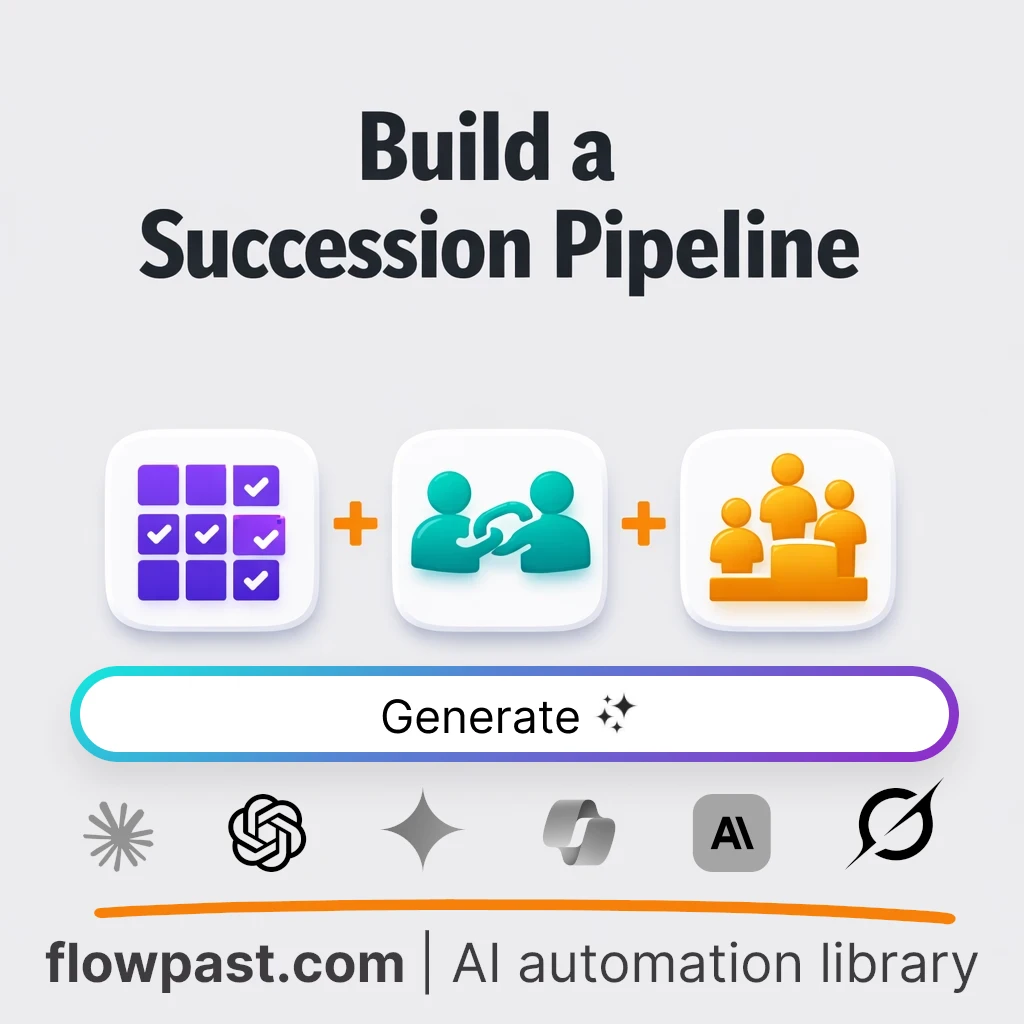 Build a Leadership Pipeline Blueprint with this AI Prompt - AI prompt template