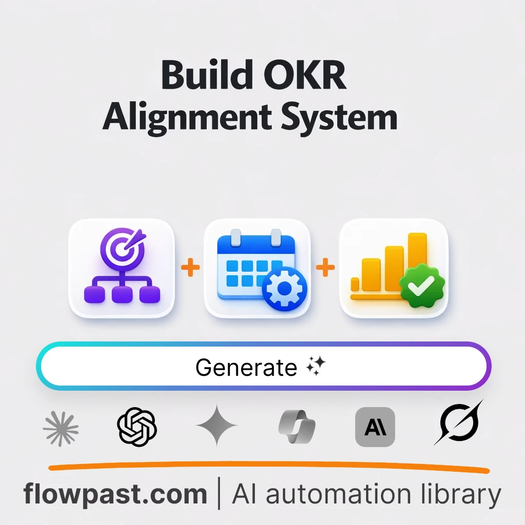 Build a Hypergrowth OKR Alignment System with this AI Prompt - AI prompt template