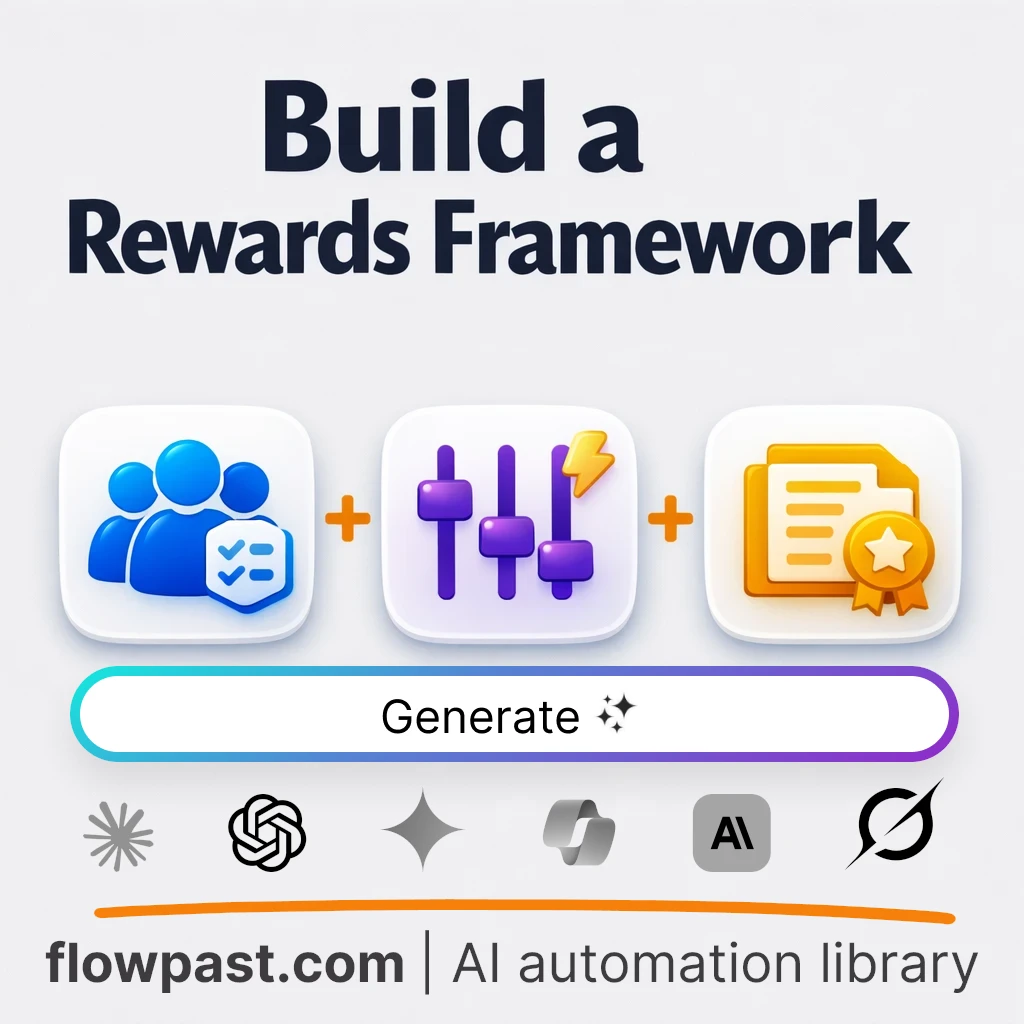 Build a Motivation and Rewards Framework AI Prompt - AI prompt template